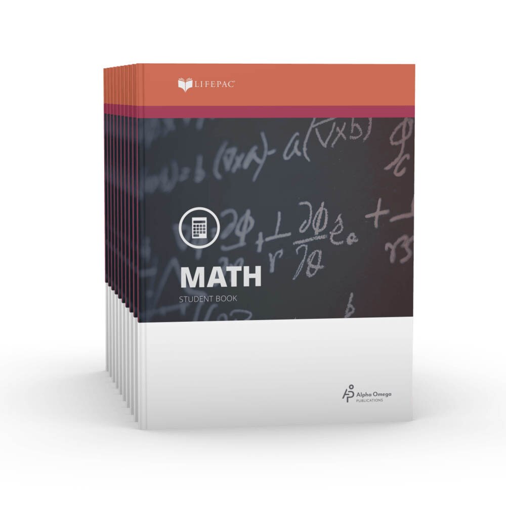 Lifepac Math 11th Grade Set